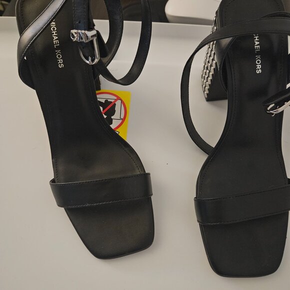 Michael Kors Merriam Block Heel Sandals - Picture 3 of 4